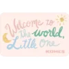 Web Card Welcome To The World, Little One Gift Card