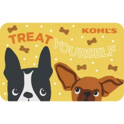 Web Card Treat Yourself Dog Gift Card
