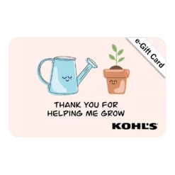 Web Card Thank You For Helping Me Grow E-Gift Card