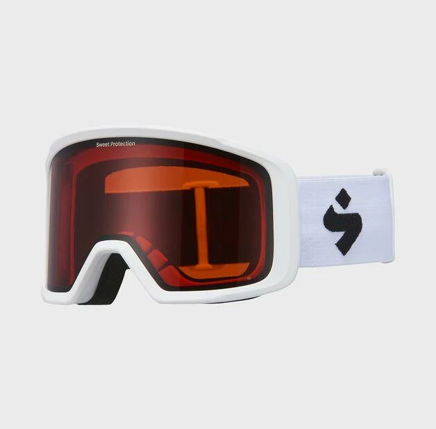 Sweet Protection Firewall Goggle In White With Orange Lens 1 Sweet Protection Firewall Goggle In White With Orange Lens