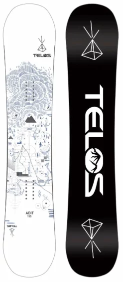 TELOS SNOWBOARDS Telos Adit Snowboard 2023