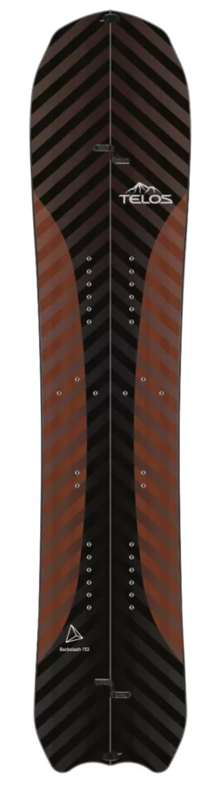 TELOS SNOWBOARDS Telos Back/Slash Splitboard Snowboard 2022