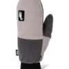 Crab Grab Fruzz Mitten In Grey