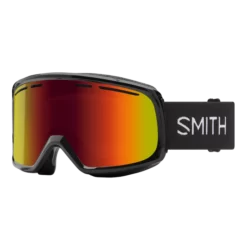 Smith Range Goggle In Black With Red Sol-X Mirror Lens