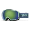 Smith Grom Youth Goggle In Bermuda Stripes With Green Sol-X Mirror Lens