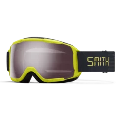 Smith Grom Youth Goggle In Neon Yellow Digital With Ignitor Mirror Lens