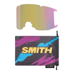 Smith Squad XL Goggle In Citrine Archive With ChromaPop Everyday Violet Mirror Lens -Gearwest shop M006750799941 06 03977