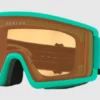 Oakley Target Line M Goggle In Celeste With Persimmon Lens