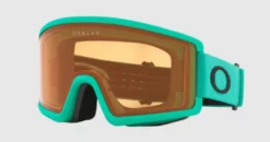Oakley Target Line M Goggle In Celeste With Persimmon Lens