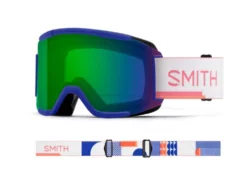 Smith Squad In Lapis Risoprint With ChromaPop Everyday Green Mirror Lens