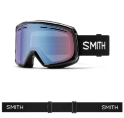 Smith Range Goggle In Black With Blue Sensor Mirror Lens