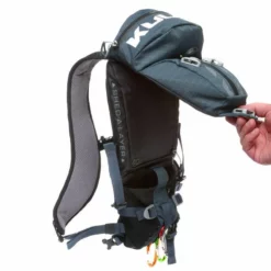 KULKEA BAGS Kulkea Micro Backpack -Gearwest shop kulkea micro pack trail pack smoke blue black angle open 89371.1591316247