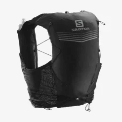 Salomon ADV SKIN 12 With Flasks Black