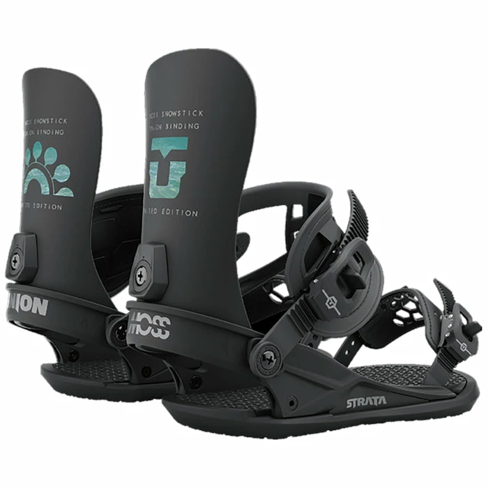 UNION BINDINGS Union X Moss Snowstick Strata Snowboard Binding 2023 1 UNION BINDINGS Union X Moss Snowstick Strata Snowboard Binding 2023